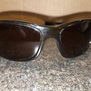 Oakley Black and Brown Sunglasses